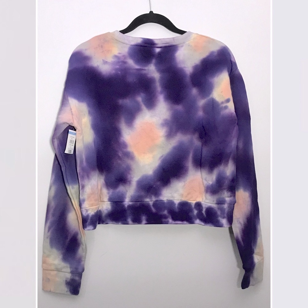 Kappa Authentic Catros Tie-Dye Cropped Sweatshirt - Picture 4 of 10
